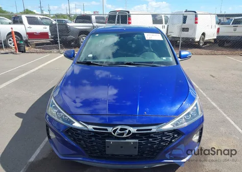 2019 Hyundai Elantra Sport из США, поврежденный, VIN KMHD04LB9KU833051